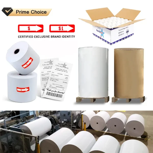 3 1 8 X 230 2 1 4 X 50 Thermal Paper​ Bpa Free For Cash Register - Image 2