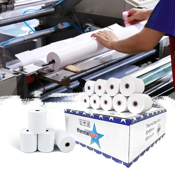 Pos Paper Roll Suppliers 58Mm Receipt For Cash Register - Image 4