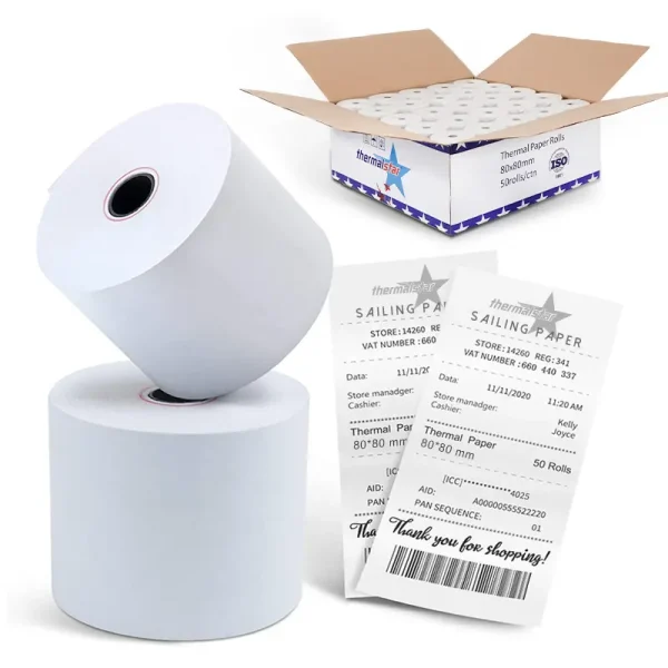 80Mm Thermal Paper Wholesale Receipt 38Mm Cash Register For Clover Mini