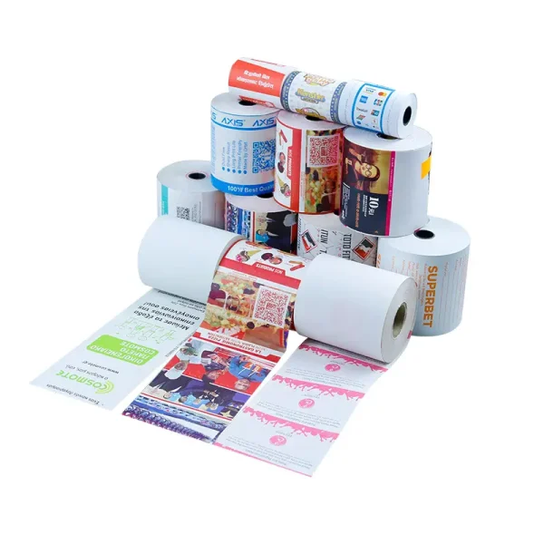 Custom Thermal Printed Receipt Paper Rolls For Pos Machine - Image 3