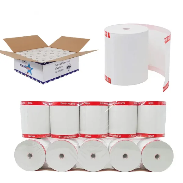 Thermal Paper Company Billing Pos Receipt Rolls 3 1 8 - Image 2