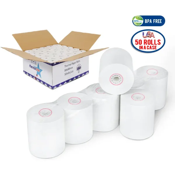 57X30Mm Thermal Paper In China 57Mm X 40Mm Square 38Mm Wholesale Price - Image 4