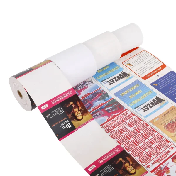 OEM 57mmx50mm 57mmx40mm pos atm cash register thermal paper rolls - Image 5