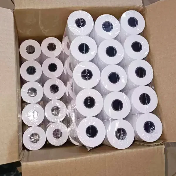 OEM 57mmx50mm 57mmx40mm pos atm cash register thermal paper rolls - Image 4