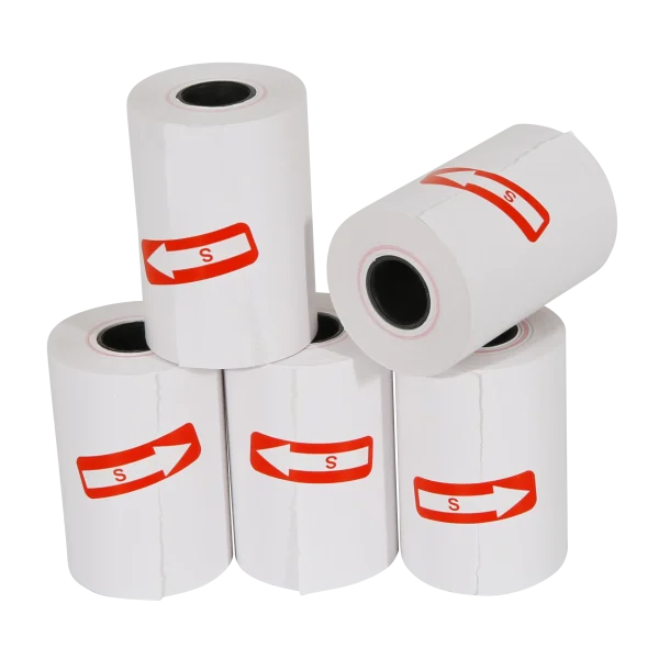 2 1/4 x 50mm 2/1 thermal paper cash register roll