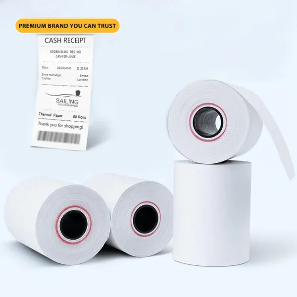 BPA free 80×80 receipt cash register thermal paper