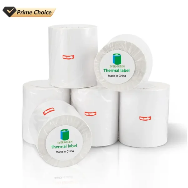 Thermal Labels Suppliers 38X28 40X22 50X25 60X40 100X50 26X16 In Saudi Arabia