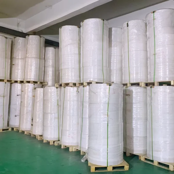 Thermal Paper Jumbo Roll Wholesale 405mm 640mm 880mm width till roll