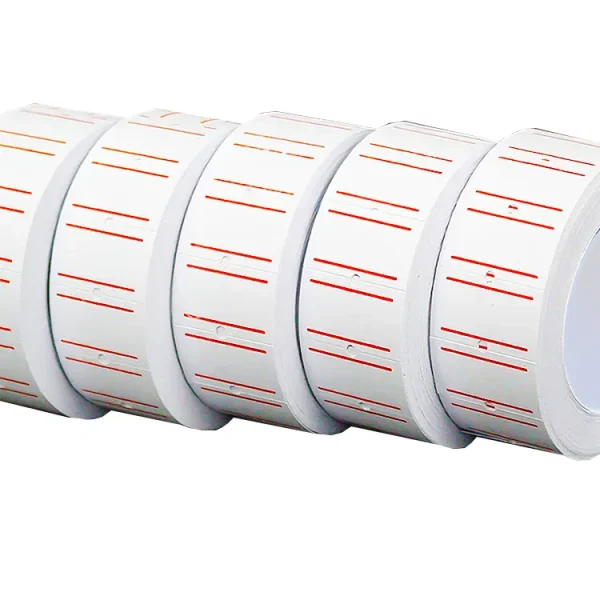 Custom Price Labels Blank Retail Shelf Printing Stickers